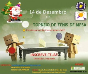 Participe no Torneio de Ténis de Mesa abre oficialmente a Modalidade no Clube - Pionerios de Bragança Futsal Clube - Bragança