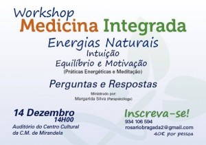 Participe no Workshop sobre Medicina Integrada - Mirandela