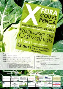 Participe no X Feira da Couve Penca - Carvalhais - Mirandela