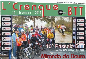 Participe no 10º Passeio BTT - L'Crenque - Miranda do Douro
