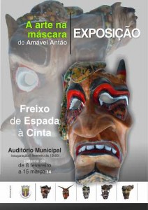 Participe no Exposicao "A arte na máscara" de Amavel Antão - Freixo de Espada à Cinta