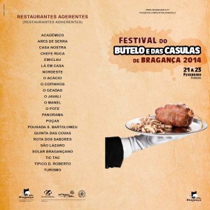 Participe no Festival do Butelo e das Casulas de Bragança 2014