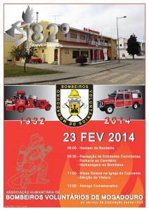 Participe no 82º Aniversário - Associação Humanitária de Bombeiros Voluntários de Mogadouro