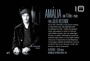 Participe na Amália por Júlio Resende - Teatro Municipal de Bragança