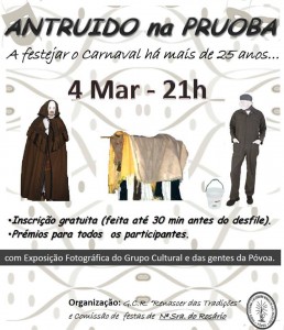 Participe no Antruido na Pruoba - Póvoa - Miranda do Douro