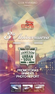 Participe no Bus Coffee Bar - 3º Aniversário - Bragança