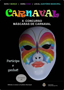 Participe no X Concurso de Máscaras de Carnaval - Freixo de Espada à Cinta