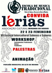 Participe no Escola de Musica Tradicional - VII Festival Intercultural Saberes e Sabores - Miranda do Douro