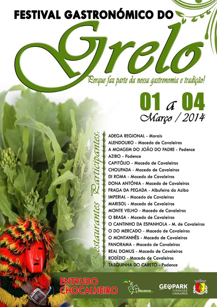 Participe na Festival Gastronómico do Grelo - Macedo de Cavaleiros