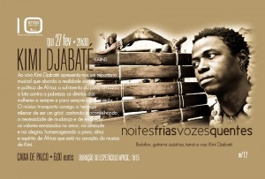 Participe no Kimi Djabaté (Guiné) - Teatro Municipal de Bragança