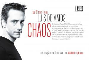 Participe no Luís de Matos - CHAOS - Teatro Municipal de Bragança