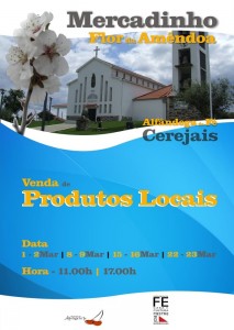 Participe no Mercadinho Flor da Amêndoa - Alfândega da Fé