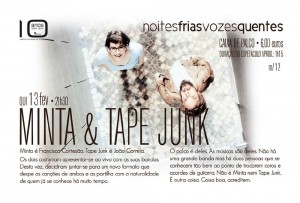 Participe na Minta & Tape Junk - Teatro Municipal de Bragança
