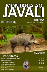 Participe na Montaria ao Javali - Talhas - Macedo de Cavaleiros