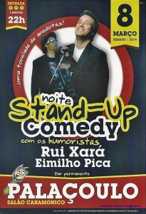 Participe no Stand-Up Comedy com os humoristas - Palaçoulo - Miranda do Douro