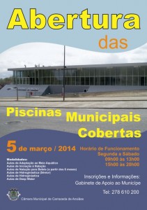 Participe na Abertura das Piscinas Municipais Cobertas - Carrazeda de Ansiães