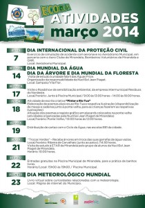 Participe na Atividades Ecoguia Março - Mirandela