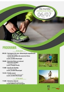 Participe na Dia Mundial do Exercício Físico - Alfândega da Fé