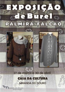 Participe no Exposição de Burel de Palmira Falcão - Miranda do Douro