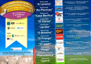 Participe no Fim de Semana Gastronómico do Borregoda Churra da Terra Quente - Torre de Moncorvo