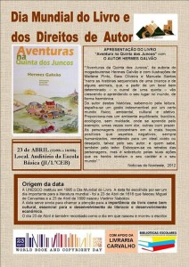 Participe na Dia Mundial do Livro e dos Direitos de Autor - Mogadouro