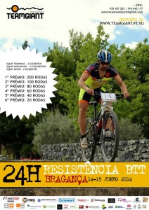 Participe no TeamGiant - 24H Resistência BTT - Bragança