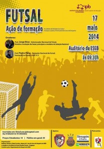 Participe no Ação de Formação de Futsal - Instituto Politécnico de Bragança