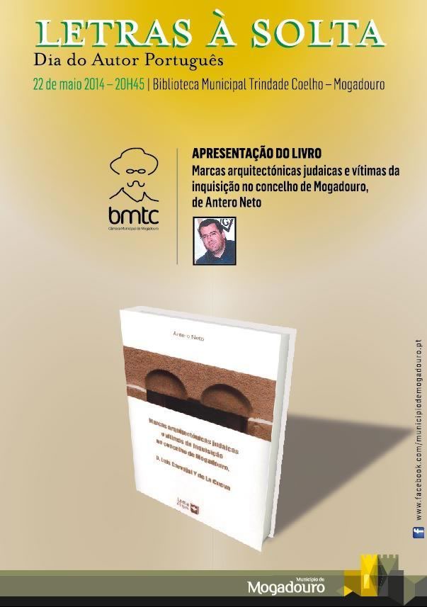 Participe no Dia do Autor - Letras à Solta 2014 - Mogadouro