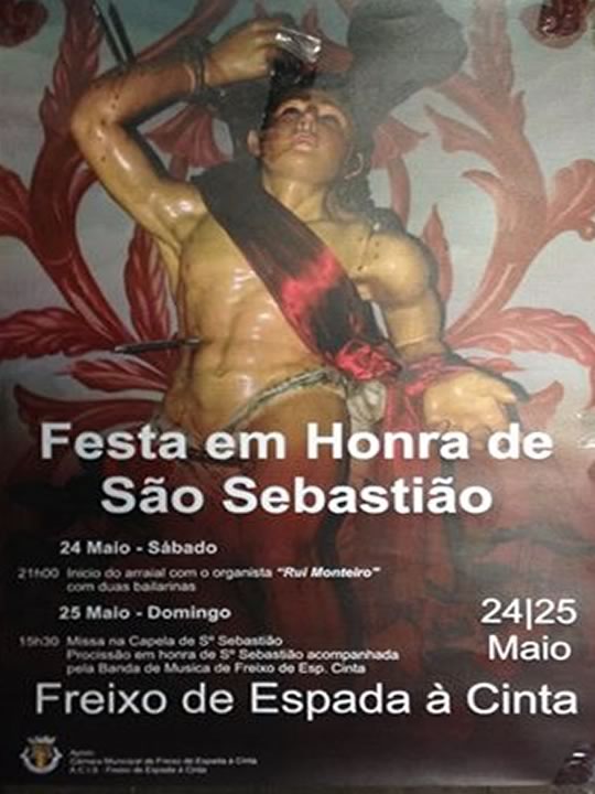 Participe na Festa em Honra de São Sebastião - Freixo de Espada à Cinta