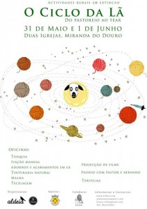 Participe no Ciclo da lã do Pastoreio ao Tear - Duas Igrejas - Miranda do Douro