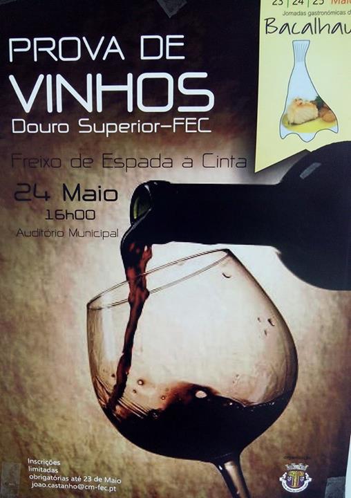Participe na Prova cega de Vinhos - Douro Superior-FEC - Freixo de Espada à Cinta