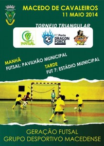 Participe no Torneio Triangular GDM - Macedo de Cavaleiros