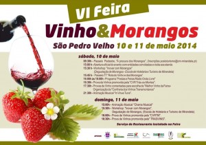 Participe na VI Feira do Vinho e Morangos - São Pedro Velho - Mirandela