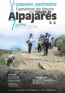 Participe no Xº Passeio Pedestre Caminhos do Douro pela Calçada de Alpajares - Feixo de Espada à Cinta