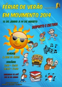 Participe no Férias de Verão em Movimento 2014 - Mogadouro