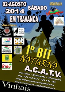 Participe no 1º BTT Noturno - Vinhais