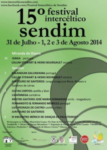 Participe no 15º Festival Intercéltico de Sendim - Miranda do Douro