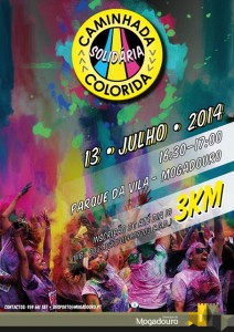Participe na Caminhada Solidária Colorida - Mogadouro