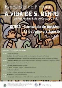 Participe no Exposição de Pintura - A vida de S. Bento - Carrazeda de Ansiães