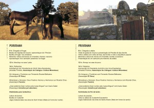 Participe na Programa - VII ANCONTRO BLOGUEIROS DE L PRAINO - CICUIRO - Miranda do Douro