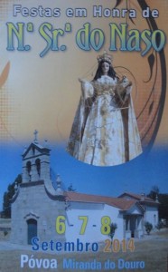 Participe nas Festas em Honra de N.ª Sr.ª do Naso - Póvoa - Miranda do Douro