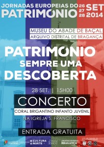 Participe nas Jornadas Europeias do Património 2014 - Museu do Abade de Baçal - Bragança