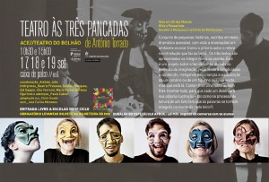 Participe no Teatro às três pancadas - Teatro Municipal de Bragança