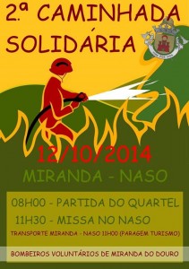 Participe na 2.ª Caminhada Solidária - Naso - Miranda do Douro
