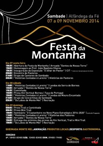 Participe na Festa da Montanha - Programa - Sambade - Alfândega da Fé