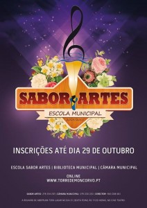 Participe nos Inscrições Escola Municipal Sabor Artes - Torre de Moncorvo
