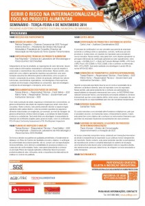 Participe no Seminário: Gerir o Risco na Internacionalização - Mirandela
