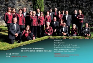 Participe no XVII Encontro Internacional de Grupos Corais Cidade de Bragança - Teatro Municipal de Bragança