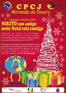 Participe na Campanha Solidária 2014: "NIKITO um amigo neste Natal está Contigo" - Miranda do Douro