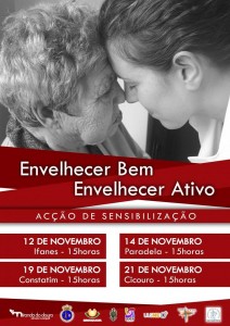 Participe no Envelhecer Bem, Envelhecer Ativo - Miranda do Douro